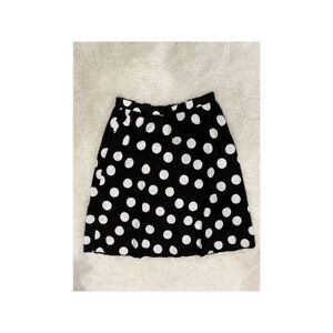 Tabitha Brown X Target Black & White Polka Dot ALine Skirt - Sz. XL (EUC)